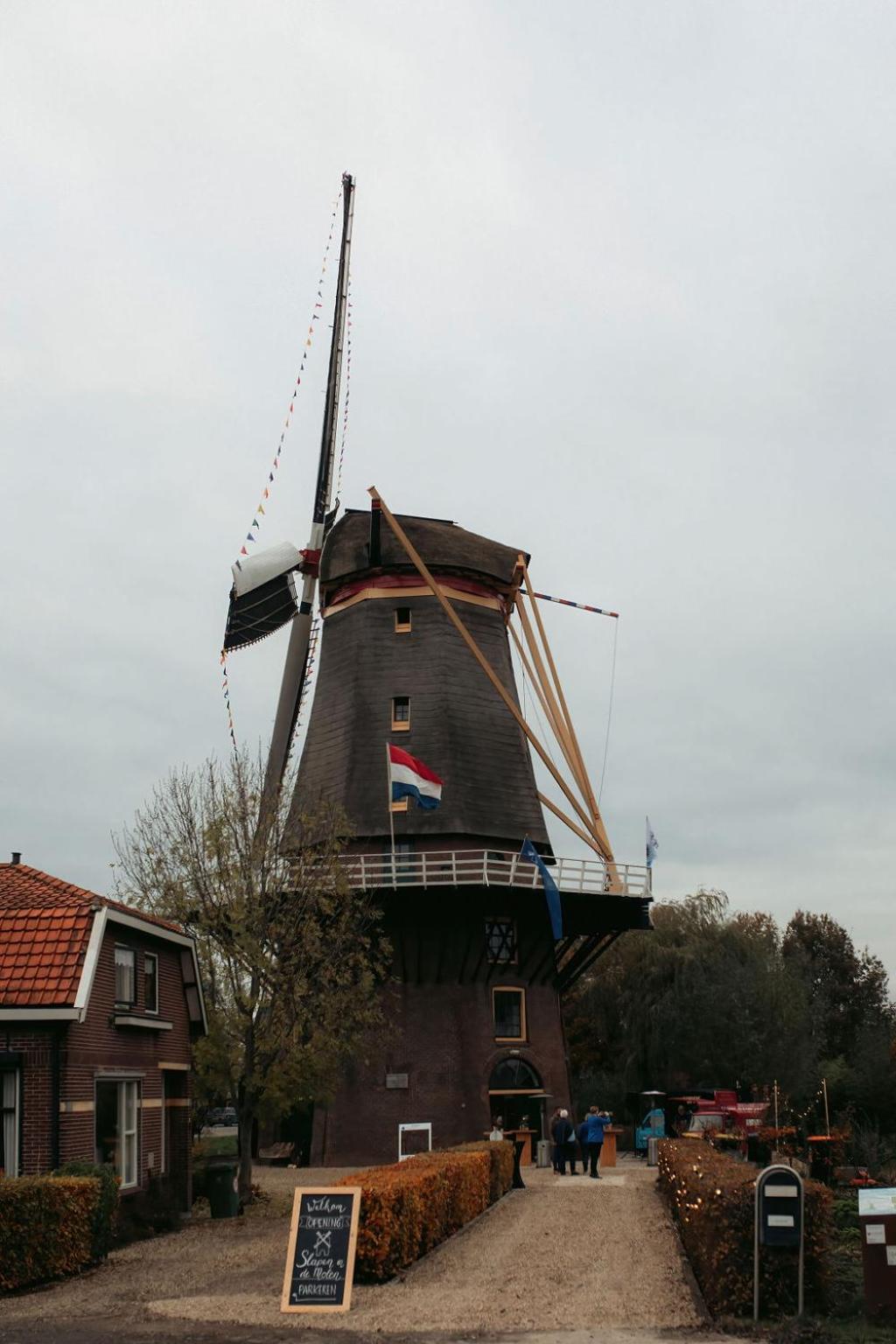 Slapen In De Molen Hotel Arkel ภายนอก รูปภาพ