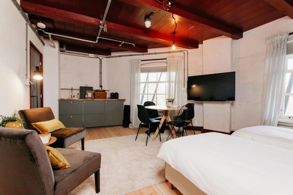 Slapen In De Molen Hotel Arkel ภายนอก รูปภาพ