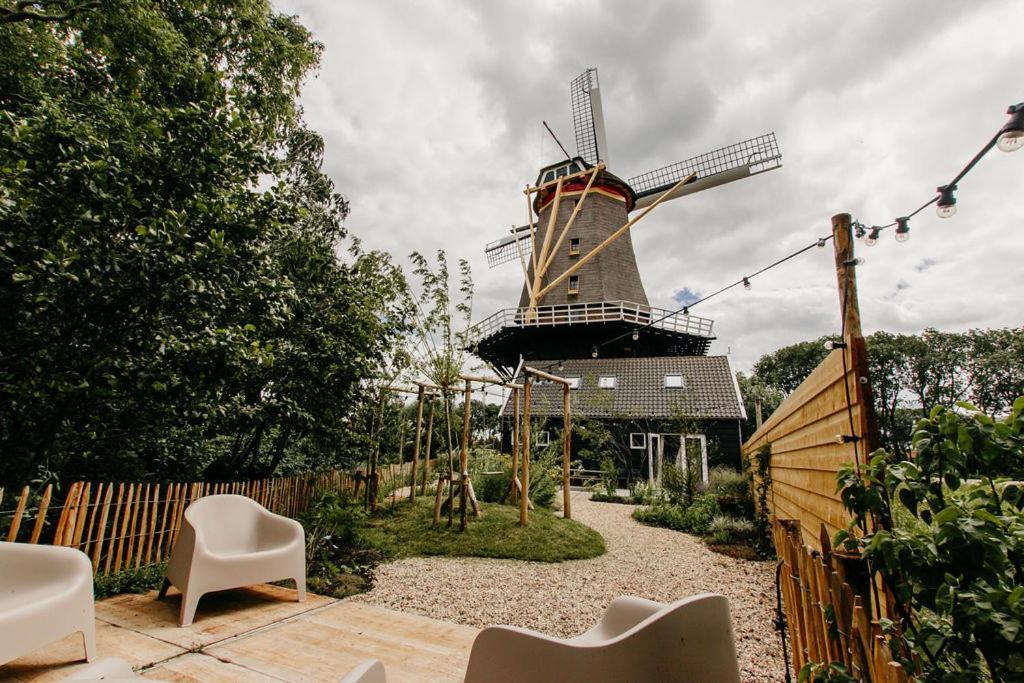 Slapen In De Molen Hotel Arkel ภายนอก รูปภาพ